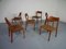 Model 71 Oak Dining Chairs by Niels O. Møller for J.L. Møllers, 1950s, Set of 6, Image 2
