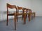 Model 71 Oak Dining Chairs by Niels O. Møller for J.L. Møllers, 1950s, Set of 6 3