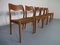 Model 71 Oak Dining Chairs by Niels O. Møller for J.L. Møllers, 1950s, Set of 6 4