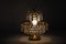 Austrian Gilded Crystal Table Lamp, 1970s, Image 7