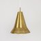 Brass Pendant Lamps by Hans Bergström for Ateljé Lyktan, 1950s, Set of 4 1