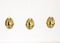 Brass Pendants by Hans-Agne Jakobsson, 1960s, Set of 3 4