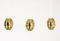 Brass Pendants by Hans-Agne Jakobsson, 1960s, Set of 3 3