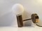 Model V-149 Brass & Opaline Glass Wall Light by Hans-Agne Jakobsson for Markaryd AB, 1950s 3