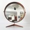 Large Teak Table Mirror by Östen & Uno Kristiansson for Luxus, 1960s, Image 5