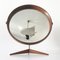 Specchio da tavolo grande in teak di Östen & Uno Kristiansson per Luxus, anni '60, Immagine 4