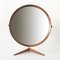 Large Teak Table Mirror by Östen & Uno Kristiansson for Luxus, 1960s 7