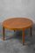 Danish Teak Round Coffee Table by Severin Hansen for Haslev Møbelsnedkeri, 1960s, Image 4