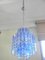 Murano Chandelier With Art Glass from Fontana Arte, 1970s, Image 2