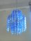 Murano Chandelier With Art Glass from Fontana Arte, 1970s, Image 1
