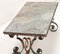 Vintage French Wrought Iron Coffee Table, 1940s 3