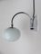 Small Vintage Art Deco Chrome-Plated Table Lamp with a White Glass Diffuser 4