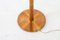 Mid-Century Flet Copper & Leather Floor Lamp by Jo Hammerborg for Fog & Morup 3