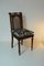 Chaise Antique Art Nouveau en Vannerie avec Coussin 3