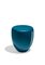 Mesa auxiliar o taburete Dot en azul pavo real de Reda Amalou, Imagen 1