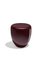 Dot Side Table or Stool in Deep Garnet by Reda Amalou, Image 1