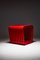 Link Stool or Coffee Table in Red by Reda Amalou 4