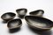 Tazze decorative Pebbles in bronzo e oro di Reda Amalou, set di 5, Immagine 6