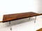 Mid-Century Scandinavian Rosewood and Chrome Coffee Table, 1960s 2