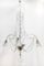 Lámpara de araña grande de cristal de Murano, años 70, Imagen 2