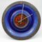 Fat Lava Style Ceramic Clock from Junghans and Kingo Keramik, 1960s 1