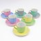 Porcelain Coffee Cups from EPIAG, 1960s, Set of 6, Image 3