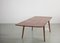 Solid Beech & Rosewood Veneer Table, 1960s, Image 8