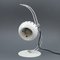 White Eyeball Desk Lamp, 1960s 6