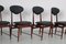 Italian Dining Chairs, 1950s, Set of 6, Image 7