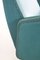 Dark Green Leatherette Armchairs, 1950s, Set of 2 24
