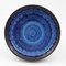 Blue Glazed Ceramic Fruit Bowl from Soholm Stentoj, 1960s 2