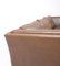 Danish Brown Leather Sofa, 1980s, Image 5