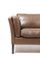 Danish Brown Leather Sofa, 1980s, Image 2