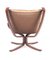 Leather Falcon Chair by Sigurd Resell for Vatne, 1970s 7