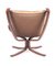 Leather Falcon Chair by Sigurd Resell for Vatne, 1970s, Image 7