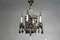 Lámpara de araña Maria Theresia vintage de cristal de Lobmeyr, Imagen 1