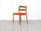 Model Number 84 Oak Chairs by Niels Otto Moller, 1970s, Set of 4 7