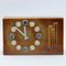 Brown Ceramic Mantel Clock, 1970s 1