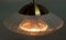 Lampada da soffitto Space Age in vetro di Murano di Mazzega, anni '60, Immagine 9