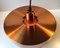 Mid-Century Danish Copper Roulet Pendant Lamp by Jo Hammerborg for Fog & Mørup, 1963, Image 3