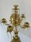 19th Century Gilt Bronze & Crystal Candelabras, Set of 2, Image 5