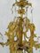 Candelabros de bronce dorado y cristal, siglo XIX. Juego de 2, Imagen 6