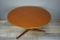 Round Teak Coffee Table, 1960s 2