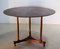 Table en Teck Ronde, Italie, 1950s 1