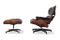 First Edition Lounge Chair and Ottoman by Charles & Ray Eames for Herman Miller, 1956, Image 6