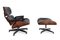 First Edition Lounge Chair and Ottoman by Charles & Ray Eames for Herman Miller, 1956 7
