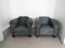 Art Deco Leather Club Chairs, 1920s, Set of 2, Image 1