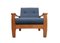 Dark Blue Armchair, 1960s, Image 3