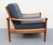 Dark Blue Armchair, 1960s 4