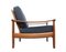 Dark Blue Armchair, 1960s, Image 1